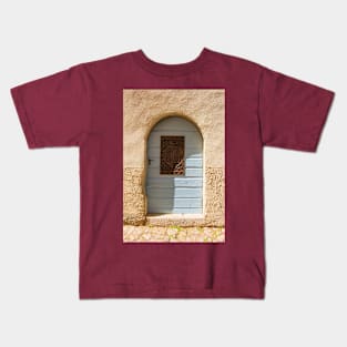 Door in Vrbnsk, Krk, Croatia Kids T-Shirt